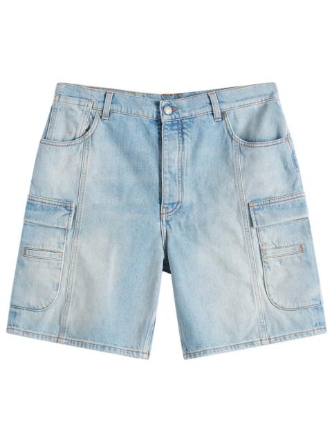 Off-White Off-White Denim Cargo Shorts