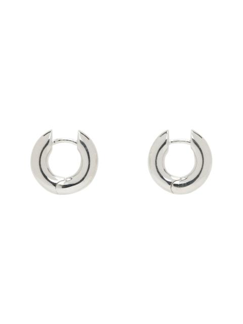 Sophie Buhai Silver Bagel Hoop Earrings