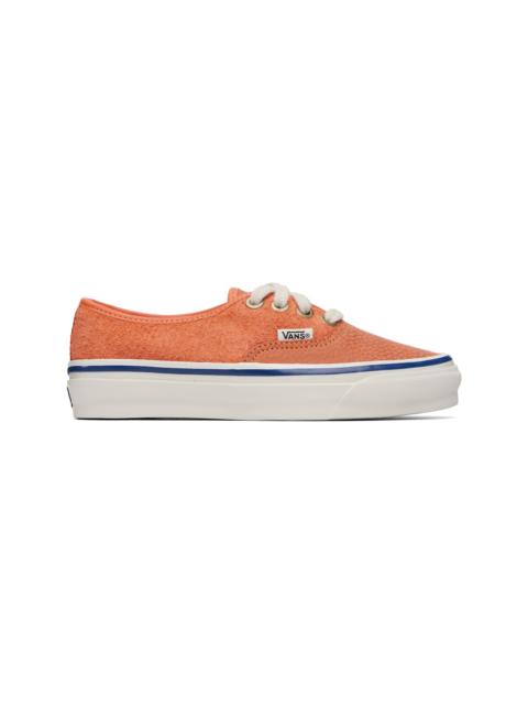 Vans Orange OTW Authentic 44 Siped Vibram Sneakers