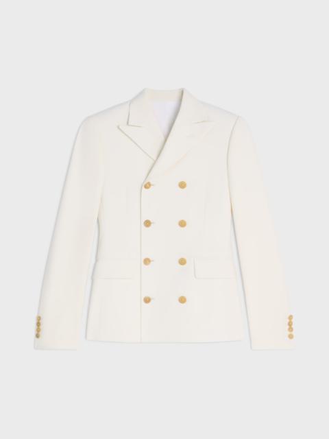 CELINE cavaliere jacket IN stretch wool gabardine