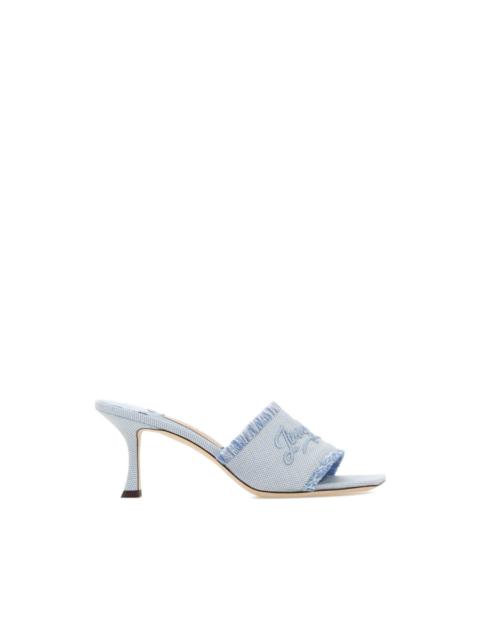 JIMMY CHOO Alexia frayed sandals