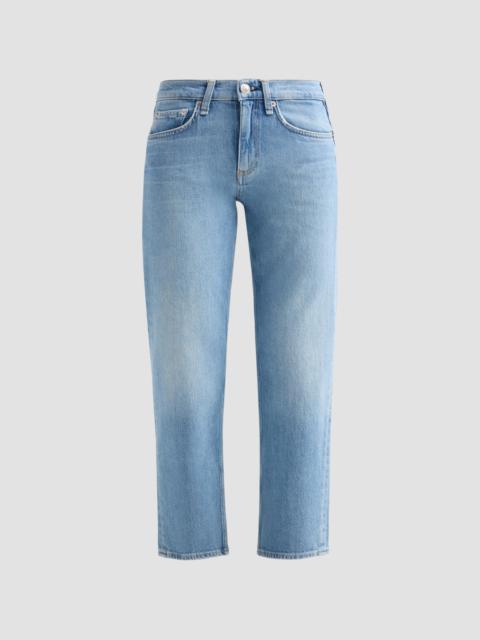 rag & bone Women's Harlow Low-Rise Crop Jeans - Sherman