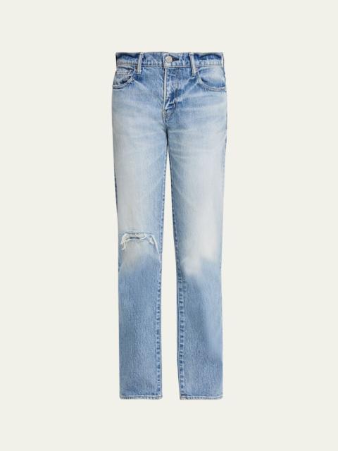 MOUSSY VINTAGE Deland Slim Straight Jeans