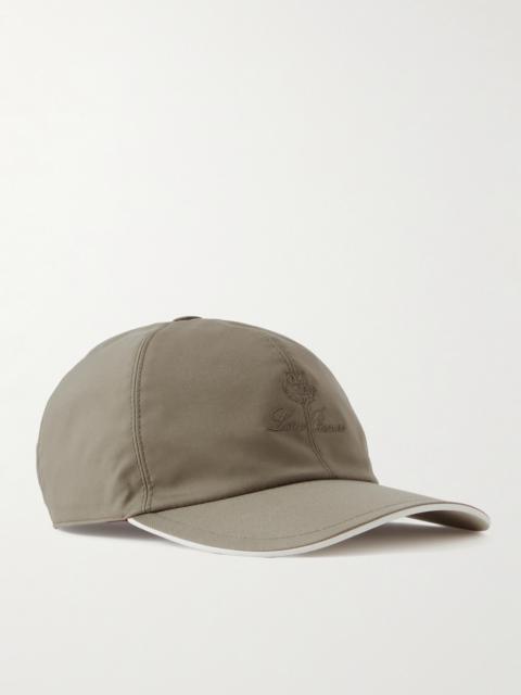 Loro Piana Logo-Embroidered Storm System® Shell Baseball Cap