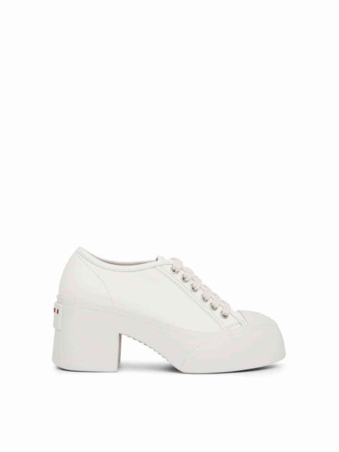 Marni Pablo Lace-Up Pumps in White