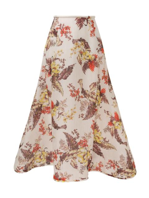 Zimmermann MATCHMAKER FLORAL FLARE SKIRT