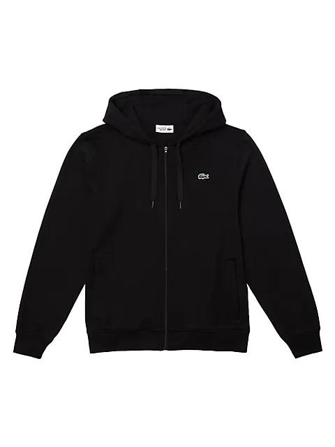LACOSTE Zip-Up Hoodie Sweatshirt