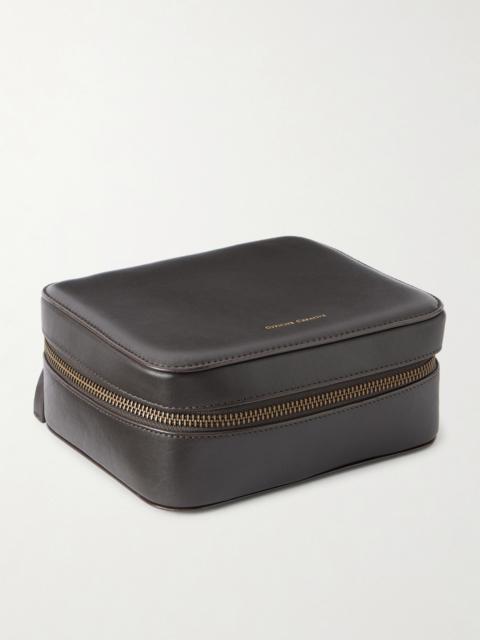 OFFICINE CREATIVE Shoe Care Set with Leather Case