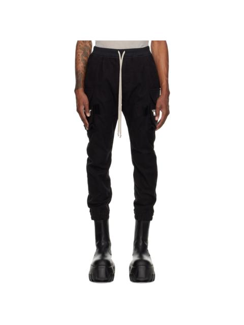 Rick Owens Black Tower Mastodon Cargo Pants
