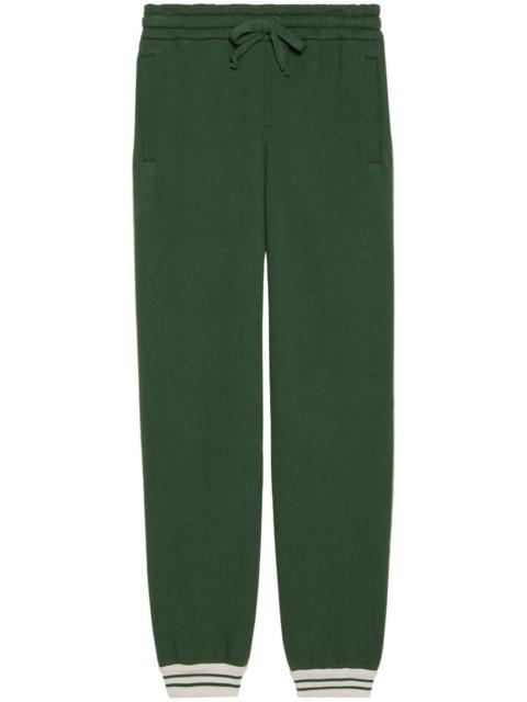 GUCCI Interlocking G cotton track pants