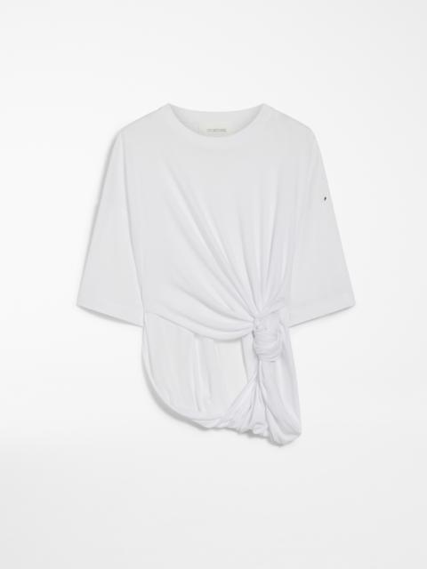 AFGANO Oversized draped T-shirt