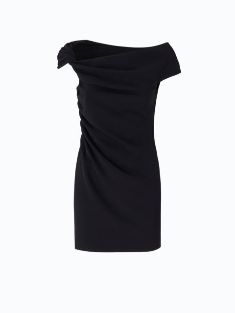 PINKO SLIM-FIT MINI DRESS WITH DRAPING
