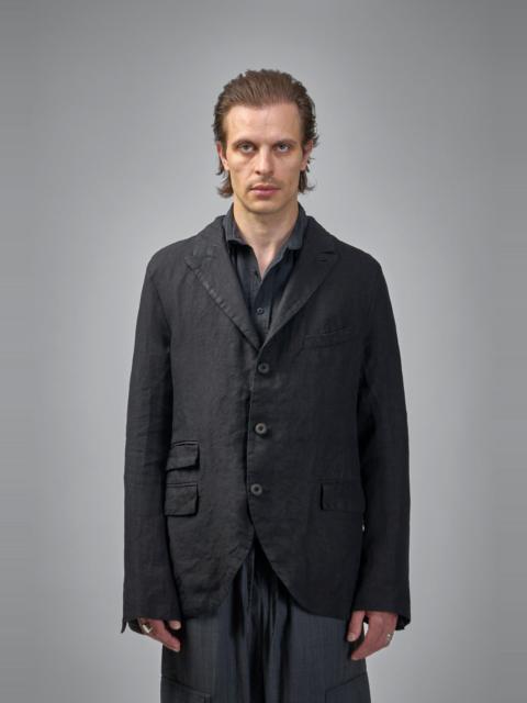 GEOFFREY B. SMALL Hand Pad-stitched Classic Notch Lapel 3-button Fully-lined Jacket