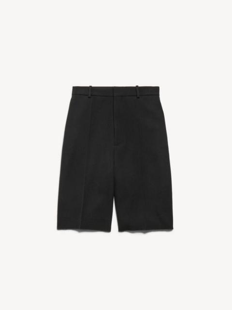 BALENCIAGA Women's Tailored Bermuda in Black