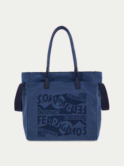 FERRAGAMO Tote bag with logo