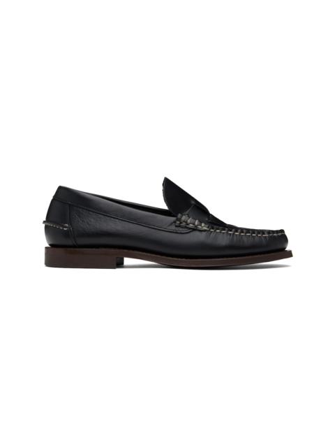 HEREU Black Nombela Veg Tan Loafers