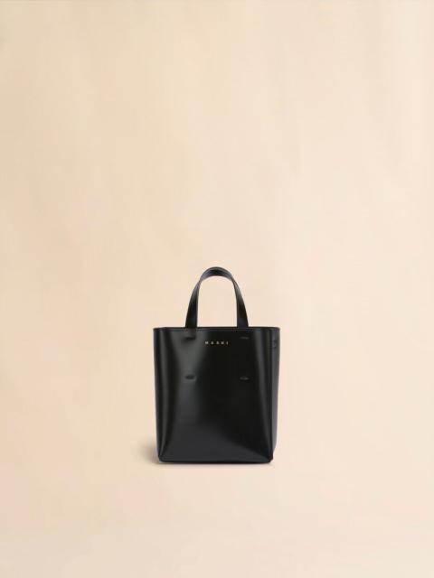 Marni MUSEO MINI BAG IN BLACK LEATHER
