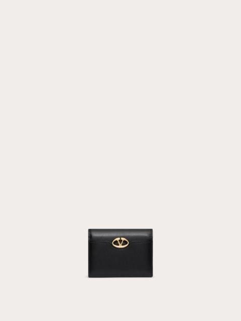 Valentino VLOGO THE BOLD EDITION SMALL WALLET IN CALFSKIN