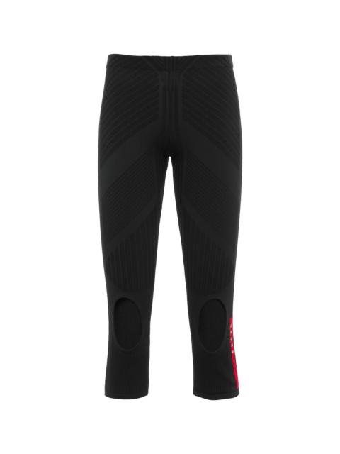 Prada Polyester cut-out leggings