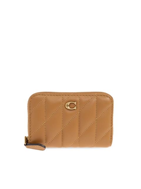 COACH zip-around wallet