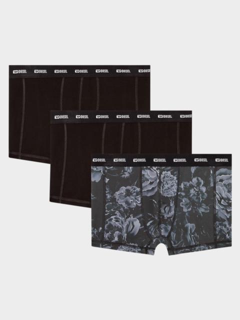 Diesel Men's Damien Multi-Pattern 3-Pack Boxer Briefs