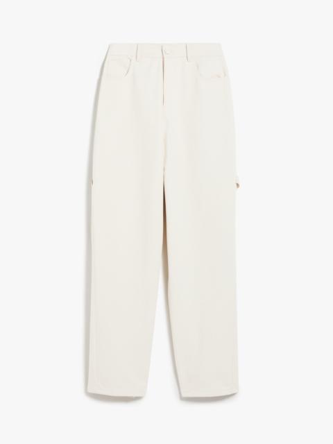 Max Mara SEGNALE Wide denim trousers