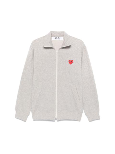 heart-motif sweatshirt