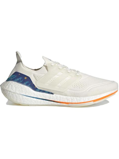 adidas Ultra Boost 21 White Royal Blue