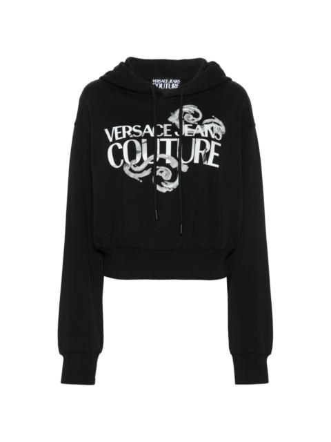 VERSACE JEANS COUTURE Watercolour Couture-logo hoodie