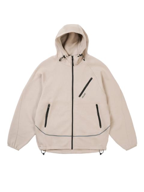 PALACE SPORTY ZIP HOOD CONCRETE GREY