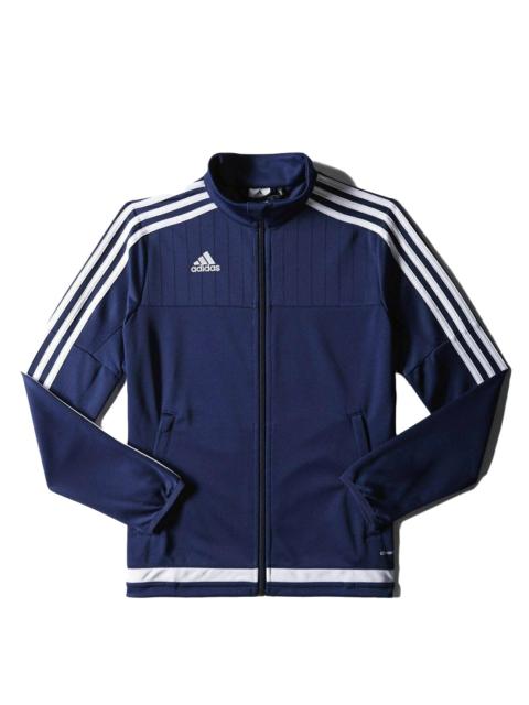 adidas Tiro 15 Training Jacket GS "Dark Blue / White / Dark Blue" S22328