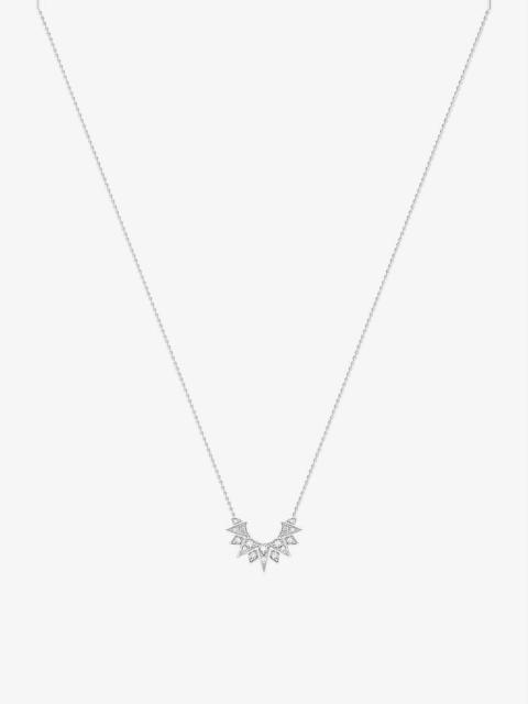 Piaget Sunlight 18ct white gold and 0.13ct diamond pendant necklace