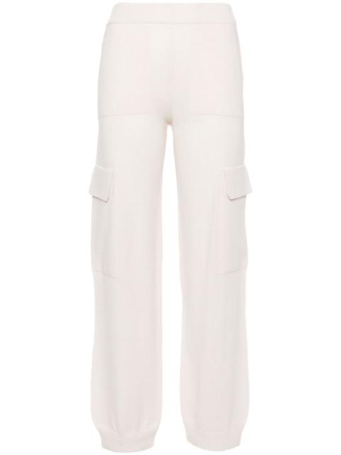 PESERICO knitted cargo trousers