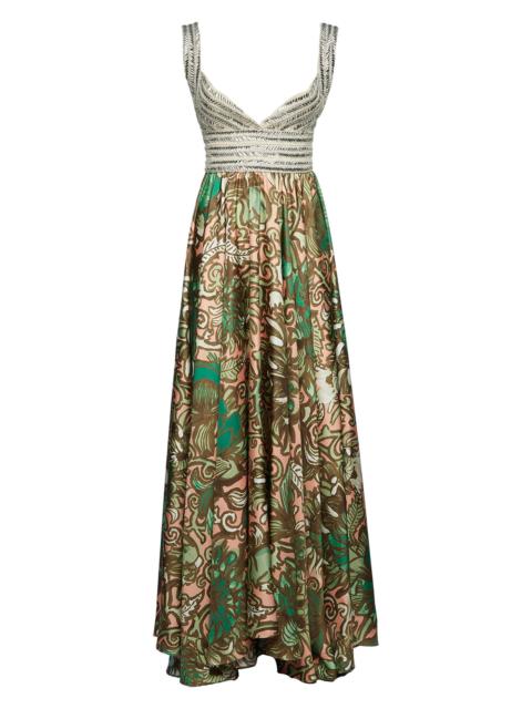 La DoubleJ Women's Vavavoom Dress - Anemone Pink Olive