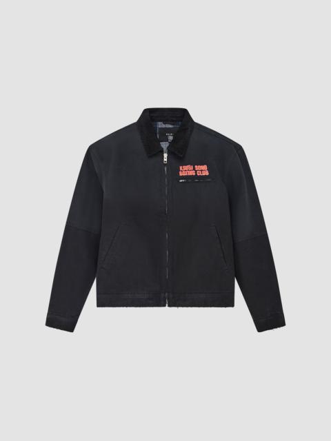 Ksubi Men's Club Greenwich Printed Cotton Twill Jacket - Black