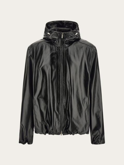 FERRAGAMO Cropped nappa parker