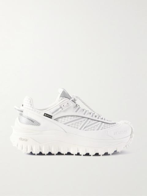 Moncler Trailgrip GTX Leather-Trimmed Ripstop and Rubber Sneakers