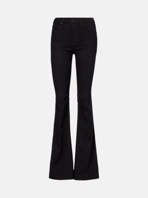 AG Jeans Tropea high-rise flare jeans