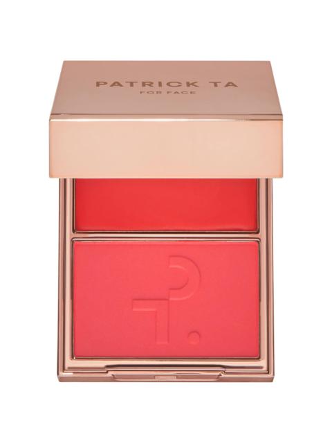 Patrick Ta Major Headlines Double-Take Crème & Powder Blush Duo