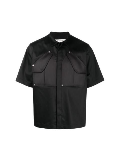 patch pocket short-sleeved shirt