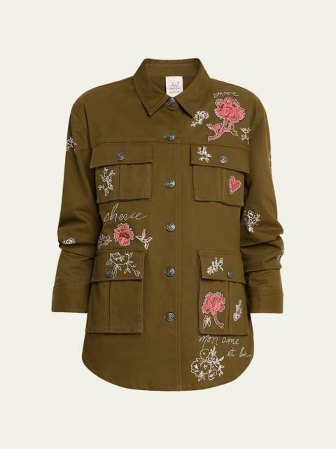 Cinq à Sept Vera Desert Rose Jacket