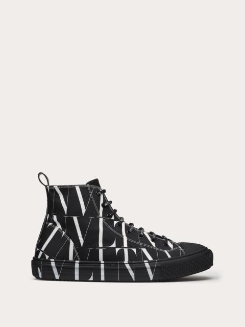 Valentino VLTN TIMES Giggies High-top Fabric Sneaker