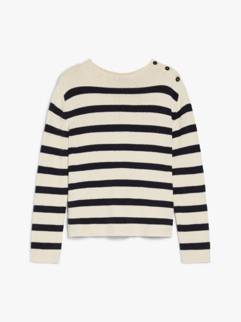 WEEKEND Max Mara VIBO Cotton yarn button-up sweater