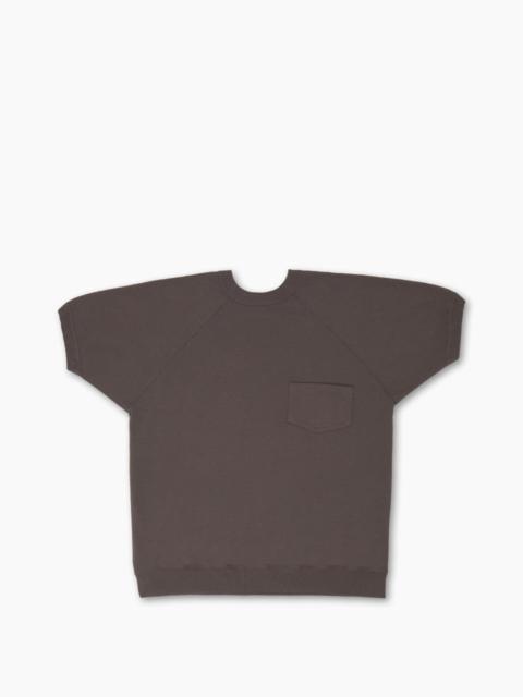 Warehouse & Co. WAREHOUSE & CO. LOT 4105 SHORT SLEEVE POCKET SWEATSHIRT CHARCOAL