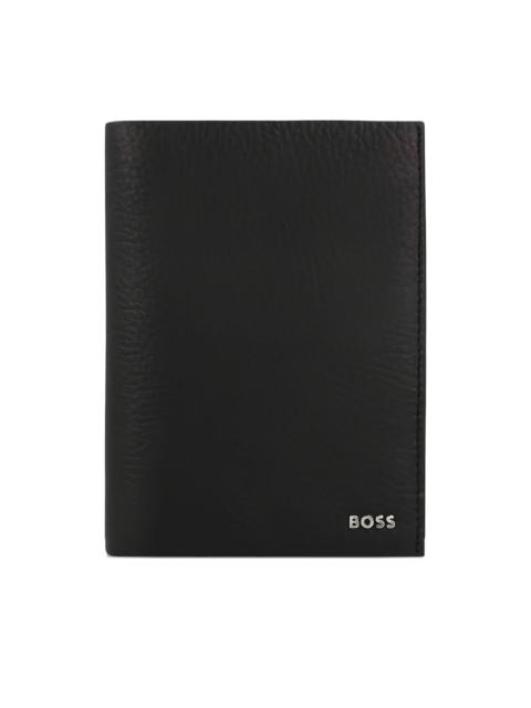 BOSS textured wallet
