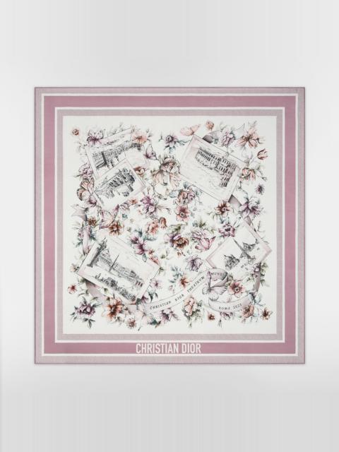Dior Souvenir de Rome 90 Square Scarf