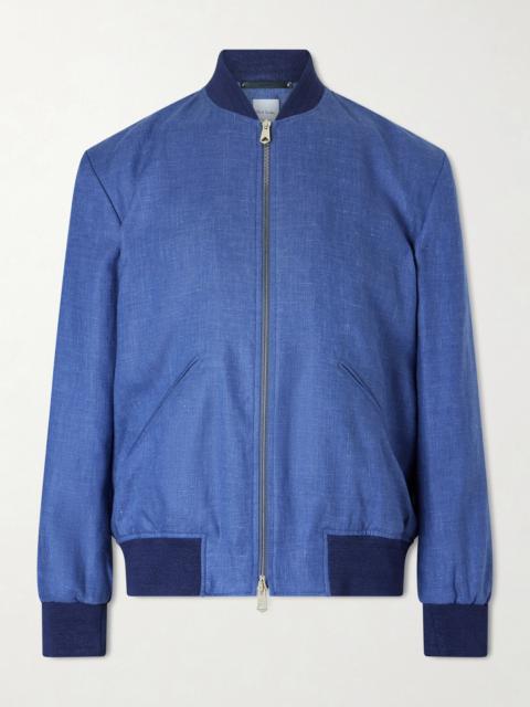 Paul Smith Linen Bomber Jacket