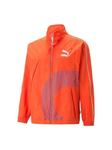 PUMA Track Meet T7 Track Jacket 'Orange' 539020-20