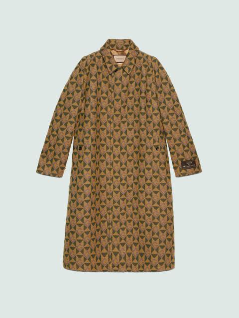 GUCCI G rhombi wool coat