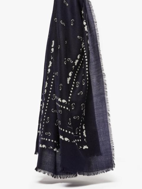 WEEKEND Max Mara BANDANA Wool shawl